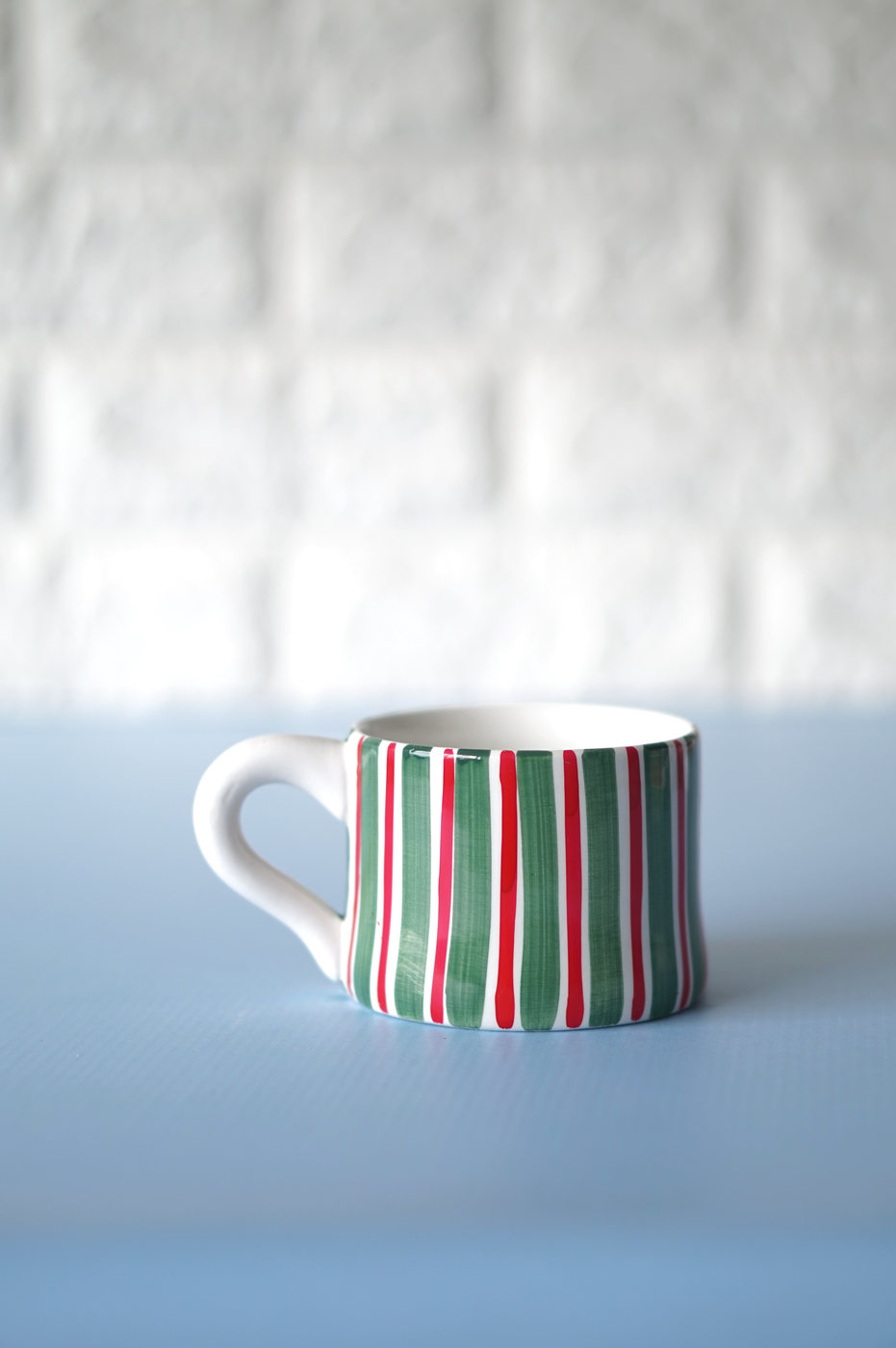 TAZA NAVIDAD RAYAS PEQUEÑA