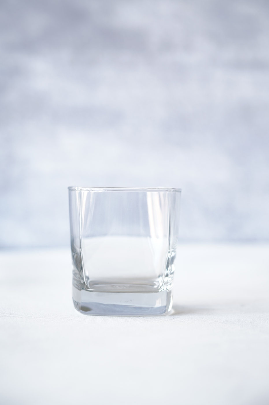 VASO VIDRIO MEDIANO CUADRADO