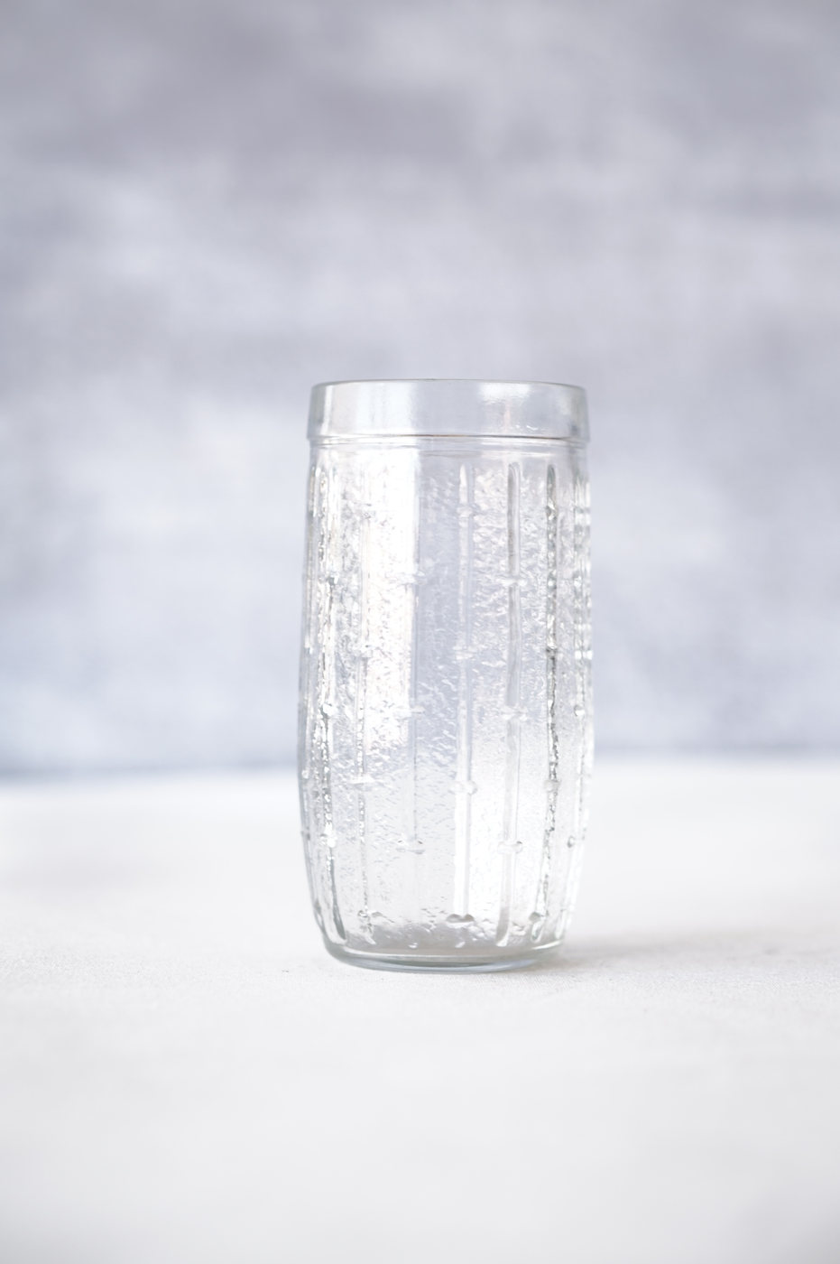 VASO VIDRIO MEDIANO TEXTURA