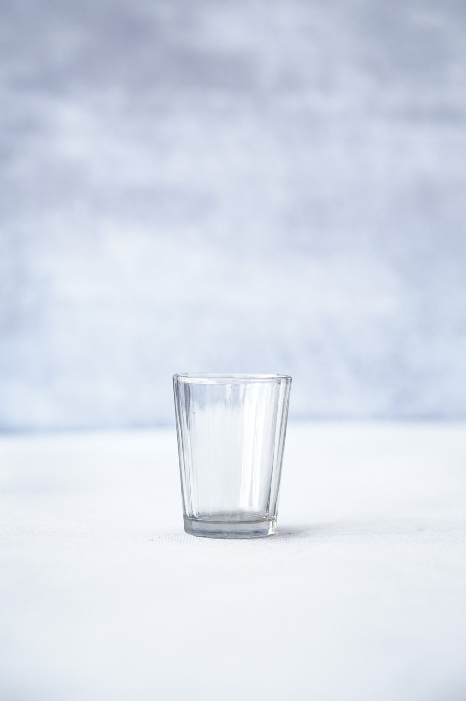 VASO VIDRIO PEQUEÑO TEXTURA